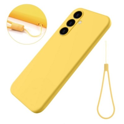 Samsung Galaxy A05s (SM-A057F) Shell kieto silikono (TPU) dėklas geltonas - nugarėlė | Priedai.lt