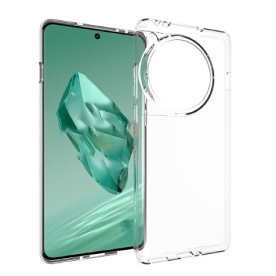 OnePlus 12 kieto silikono TPU skaidrus dėklas - nugarėlė | Priedai.lt