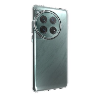 OnePlus 12 kieto silikono TPU skaidrus dėklas - nugarėlė | Priedai.lt