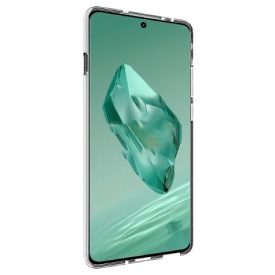 OnePlus 12 kieto silikono TPU skaidrus dėklas - nugarėlė | Priedai.lt
