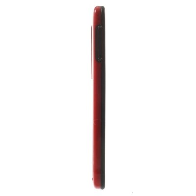 Raudonas klasikinis Samsung Galaxy Alpha G850 TPU rėmelis - kraštų apvadas (bamperis) / Priedai.lt