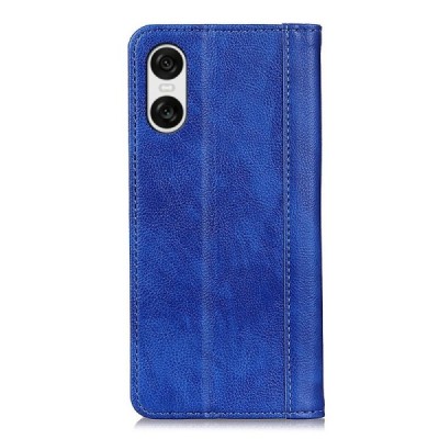 Sony Xperia 10 VI Binfen Solid nahk sinine kaaned - rahakott | Priedai.lt