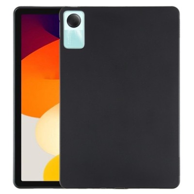 Xiaomi Redmi Pad SE 11" kõvast silikoonist TPU must ümbris - taga | Priedai.lt
