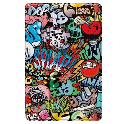 Lenovo Tab M11 (TB330FU) Street Art värviline ümbris - brošüür | Priedai.lt