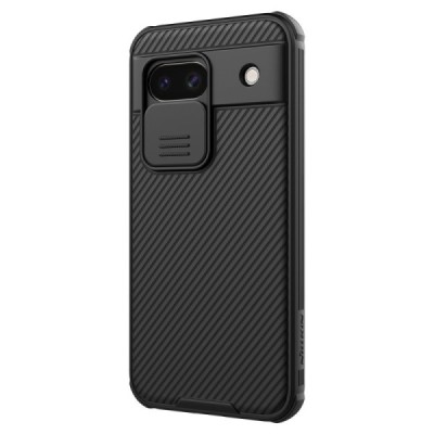 Google Pixel 8A "Nillkin" Camshield Pro tagakaane must - ümbris | Priedai.lt