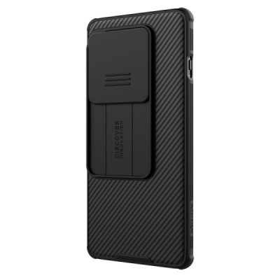 OnePlus 12R (Ace 3) "Nillkin" Camshield Pro tagakaane must - ümbris | Priedai.lt