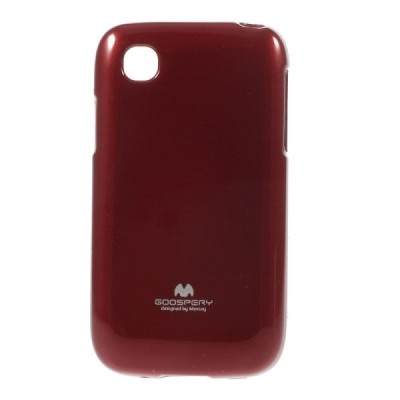 LG L40 D160 Mercury raudonas kieto silikono tpu dėklas - nugarėlė / Priedai.lt