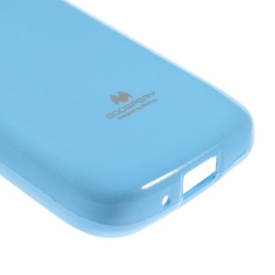 LG L40 D160 Mercury šviesiai mėlynas kieto silikono tpu dėklas - nugarėlė / Priedai.lt