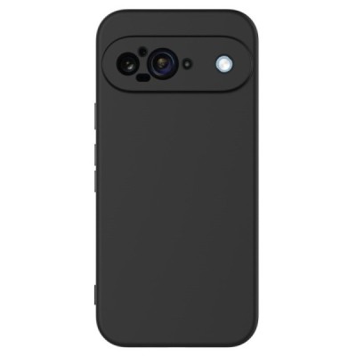 Google Pixel 9 Shell kõva silikoon (TPU) tagakaane must - ümbris | Priedai.lt