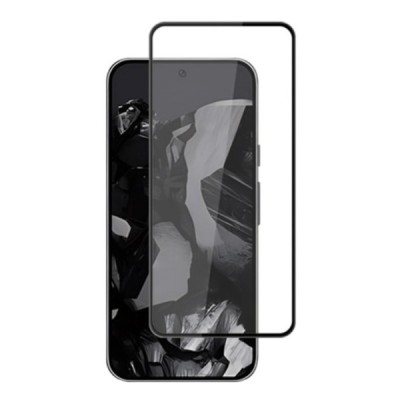 Google Pixel 9 (Pixel 9 Pro) kaitsev ekraaniklaas „Mocolo“ 9H Tempered Glass (must, täielik katvus) 0,26 mm | Priedai.lt