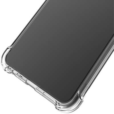 Google Pixel 9 Pro XL "Imak" tugevdatud kaitse kõvast silikoonist (TPU) ümbris - läbipaistev | Priedai.lt