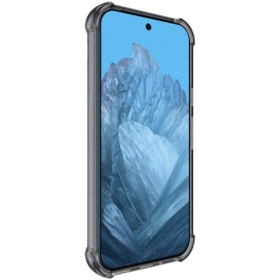 Google Pixel 9 Pro XL "Imak" tugevdatud kaitse kõvast silikoonist (TPU) ümbris – hall | Priedai.lt