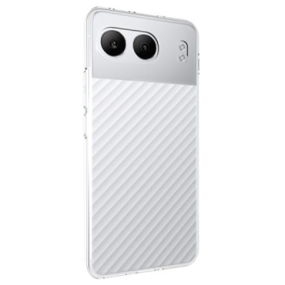 OnePlus Nord 4 kõva silikoon (TPU) tagakaane läbipaistev - ümbris | Priedai.lt