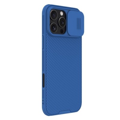 Apple iPhone 16 Pro "Nillkin" CamShield Pro Magnetic sinine ümbris, kaaned | Priedai.lt