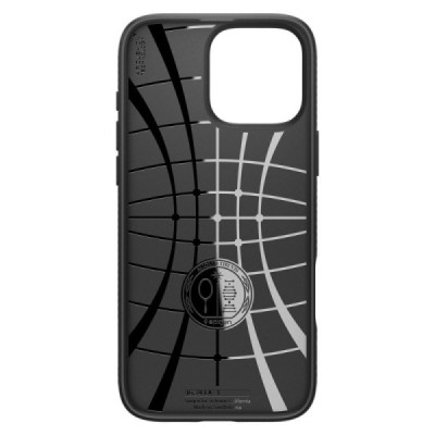 "Spigen" Liquid Air Apple iPhone 16 Pro Max must kaaned - ümbris | Priedai.lt