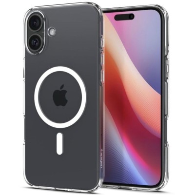 "Spigen" Liquid Crystal MagFit Apple iPhone 16 Plus läbipaistev kaaned - ümbris | Priedai.lt