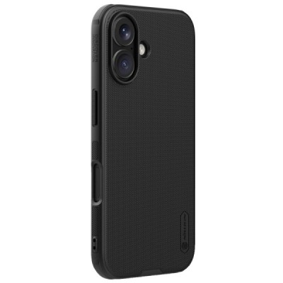Apple iPhone 16 "Nillkin" Frosted Shield Pro Magnetic must korpus, taga | Priedai.lt