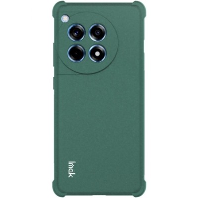 OnePlus 12R 5G (Ace 3) "Imak" tugevdatud kaitse kõva silikoon TPU roheline ümbris - tagakülg | Priedai.lt