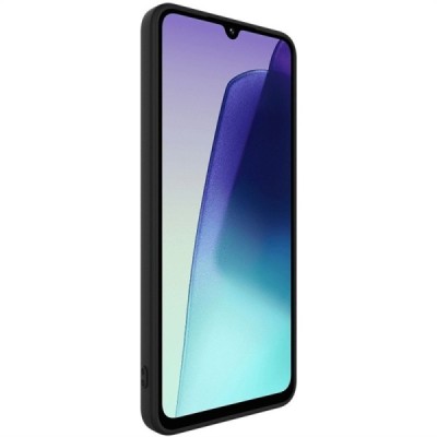 Xiaomi Redmi 14C, 14R, A4, Poco C75 4G "Imak" kõvast silikoonist TPU must ümbris - taga | Priedai.lt