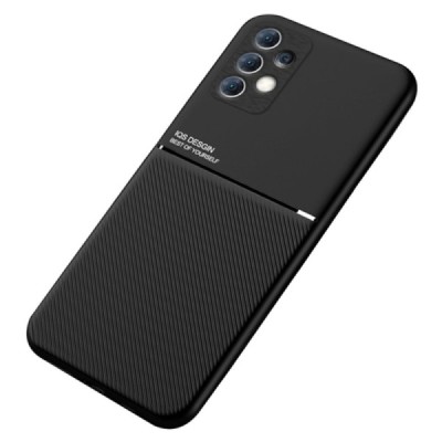 „Lines“ Magnetic Samsung Galaxy A33 5G (SM-A336E) juodas odinis dėklas | Priedai.lt