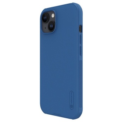 Apple iPhone 15 „Nillkin“ Frosted Shield Pro mėlynas dėklas - nugarėlė | Priedai.lt