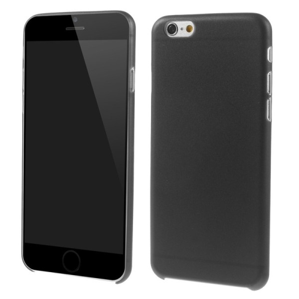 Kõige õhem plastikust kaaned - must (iPhone 6 / 6s)