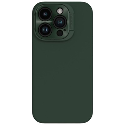 Apple iPhone 15 Pro „Nillkin“ Lenswing Magnetic žalias dėklas, nugarėlė su kameros apsauga | Priedai.lt