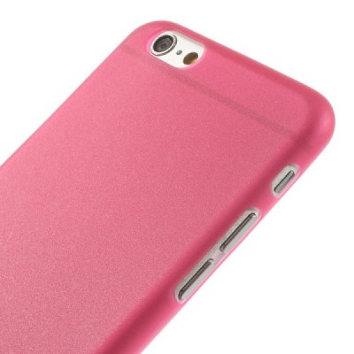 Ploniausias pasaulyje plastikinis skaidrus Apple iPhone 6 (6s) pilkas dėklas - nugarėlė / Priedai.lt