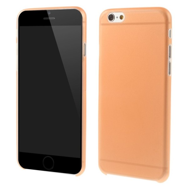 Kõige õhem plastikust kaaned - oranž (iPhone 6 / 6s)