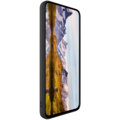Xiaomi Redmi 12 4G „Imak“ kieto silikono TPU juodas dėklas - nugarėlė | Priedai.lt