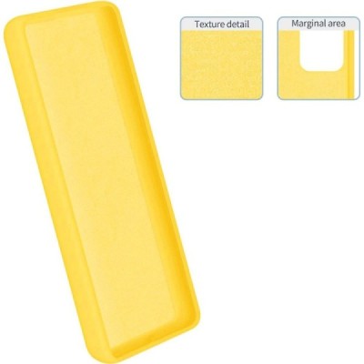 Huawei P60 (P60 Pro) Shell kieto silikono TPU geltonas dėklas - nugarėlė | Priedai.lt