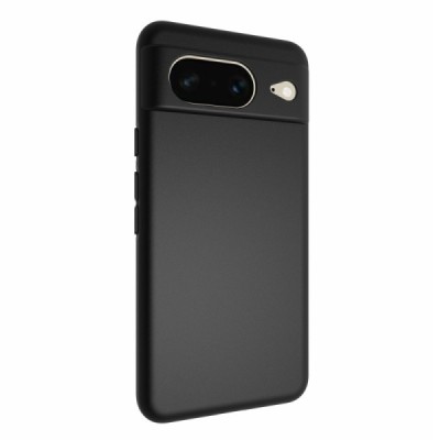 Google Pixel 8 kieto silikono TPU juodas dėklas - nugarėlė | Priedai.lt