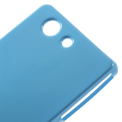 Sony Xperia Z3 Compact šviesiai mėlynas Mercury kieto silikono (TPU) dėklas / Priedai.lt