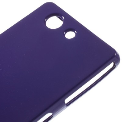 Sony Xperia Z3 Compact violetinis Mercury kieto silikono (TPU) dėklas / Priedai.lt
