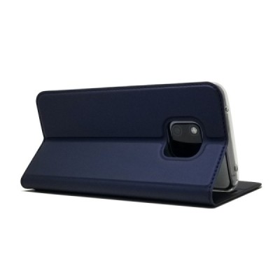 „Dux Ducis“ Skin serijos Huawei Mate 20 Pro mėlynas odinis atverčiamas dėklas | Priedai.lt