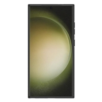 Samsung Galaxy S24 Ultra (SM-S928) kieto silikono TPU juodas dėklas - nugarėlė | Priedai.lt