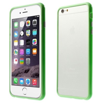 Apple iPhone 6 Plus (6s Plus) klasikinis žalias TPU rėmelis (kraštų apvadas, bamperis) / Priedai.lt