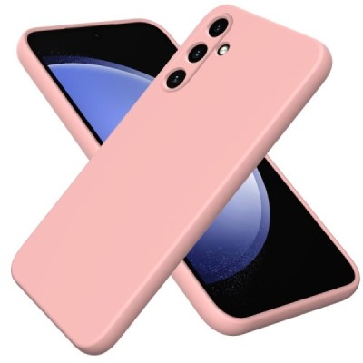 Samsung Galaxy A35 5G (SM-A356E) Shell kieto silikono (TPU) dėklas rožinis - nugarėlė | Priedai.lt