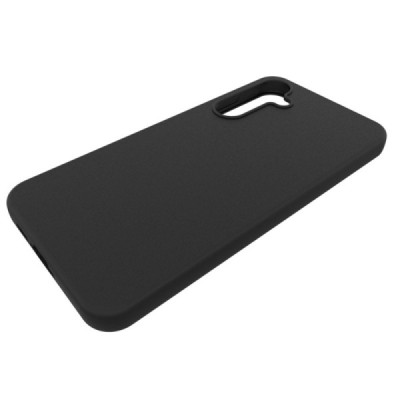 Samsung Galaxy A55 5G (SM-A556) kõva silikoon (TPU) tagakaane must - ümbris | Priedai.lt