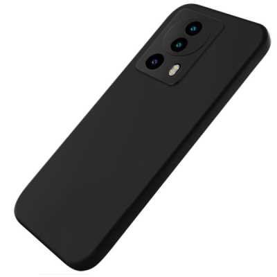 Xiaomi 13 Lite Shell kõva silikoon (TPU) tagakaane must - ümbris | Priedai.lt