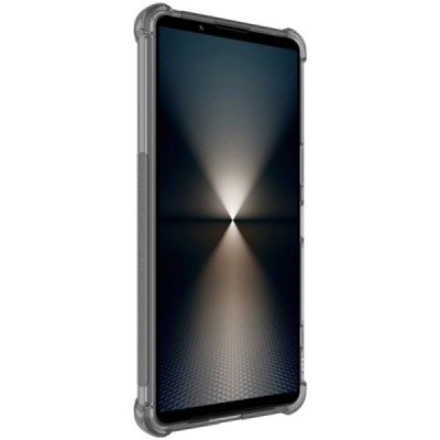 Sony Xperia 1 VI "Imak" tugevdatud kaitse kõvast silikoonist (TPU) ümbris – hall | Priedai.lt