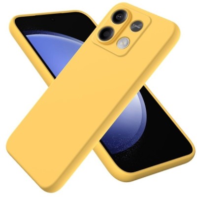 Xiaomi Redmi Note 13 5G Shell kõva silikoon (TPU) tagakaane kollane - ümbris | Priedai.lt