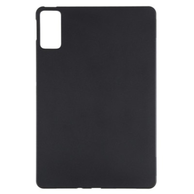 Xiaomi Redmi Pad SE 11" kõvast silikoonist TPU must ümbris - taga | Priedai.lt