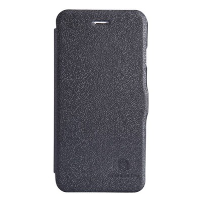 Nillkin Fresh Apple iPhone 6 Plus (6s Plus) atverčiamas juodas odinis dėklas - knygutė / Priedai.lt