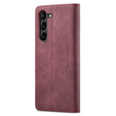 Samsung Galaxy S24+ (SM-S926) CaseMe Retro tahke nahk kaaned - burgundia | Priedai.lt