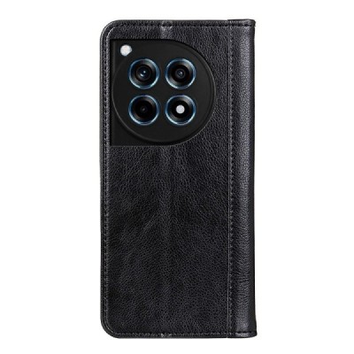 OnePlus 12R (Ace 3) must nahast klappkohver - magnetiga vihik | Priedai.lt