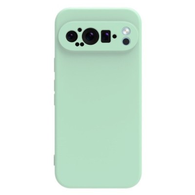 Google Pixel 9 Pro Shell kõva silikoon (TPU) tagakaane roheline - ümbris | Priedai.lt