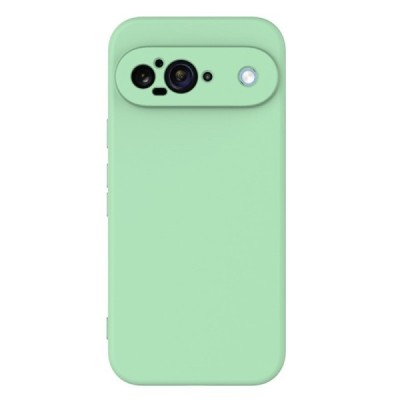 Google Pixel 9 Shell kõva silikoon (TPU) tagakaane roheline - ümbris | Priedai.lt