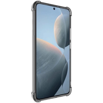 Xiaomi Poco X6 Pro 5G (Redmi K70E) "Imak" tugevdatud kaitse kõvast silikoonist (TPU) ümbris – hall | Priedai.lt
