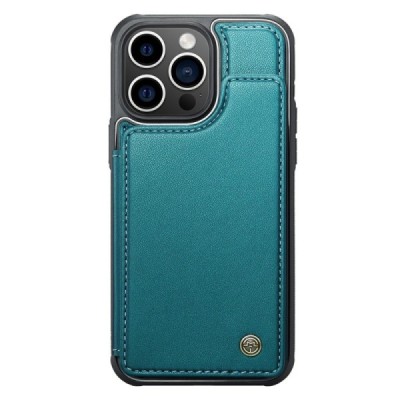 Apple iPhone 15 Pro „CaseMe“ Wallet roheline korpus - taga | Priedai.lt